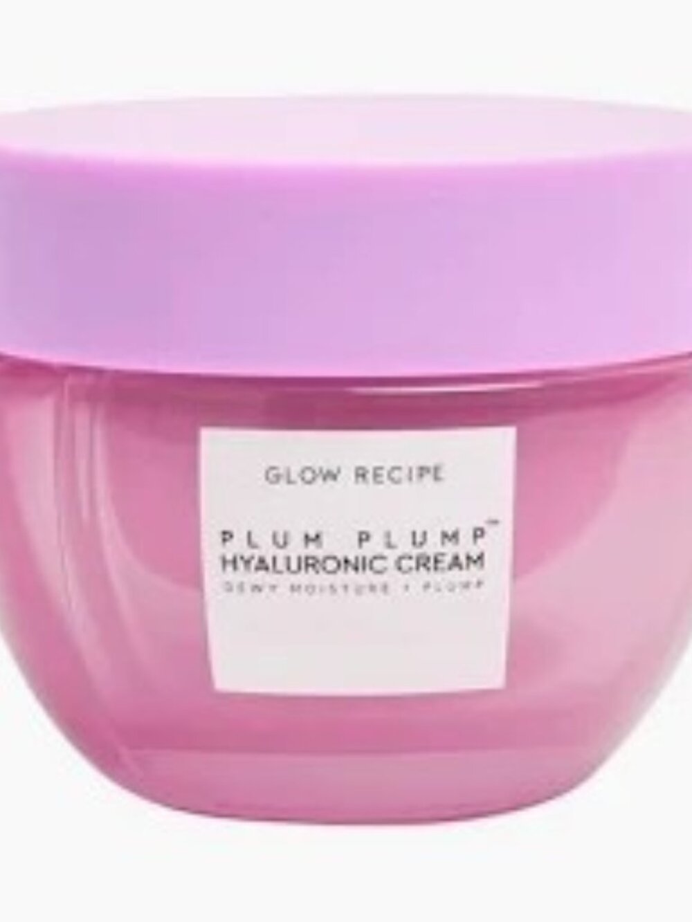 New Glow Recipe Plum Plump Hyaluronic Cream Moisturizer